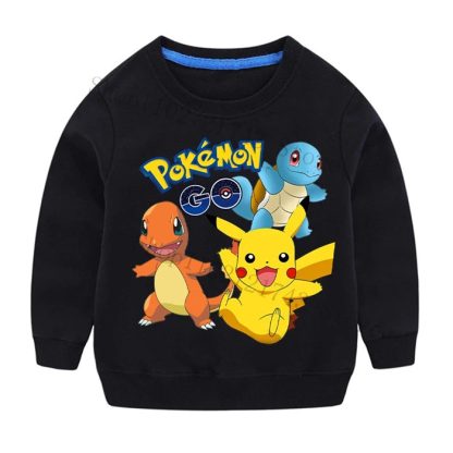 Pokemon Pullover Hoodie für Kinder in vielen Motiven und Farben – Bild 28