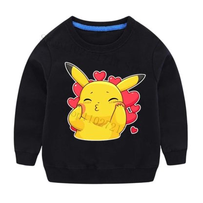 Pokemon Pullover Hoodie für Kinder in vielen Motiven und Farben – Bild 29