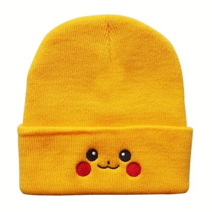 Winterliche Mütze mit Pikachu, Schiggy, Pummeluff, Psiana, Glumanda oder Nebulak Motiv – Bild 2