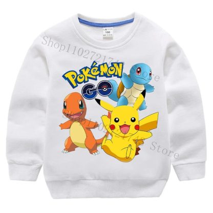 Pokemon Pullover Hoodie für Kinder in vielen Motiven und Farben – Bild 31