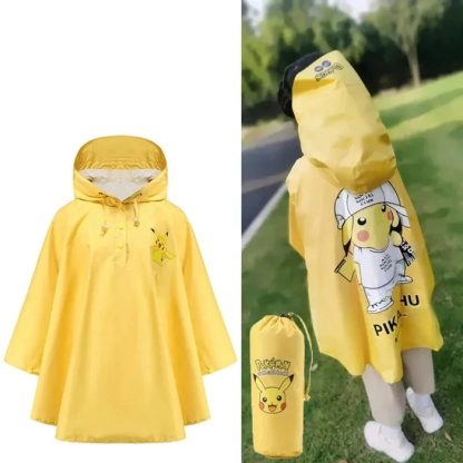 Pikachu Pokemon Regenumhang Jacke für Kinder – Bild 2