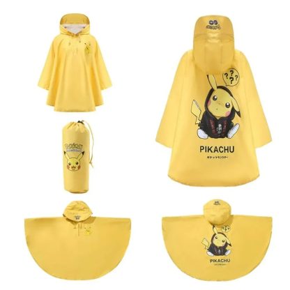 Pikachu Pokemon Regenumhang Jacke für Kinder – Bild 3