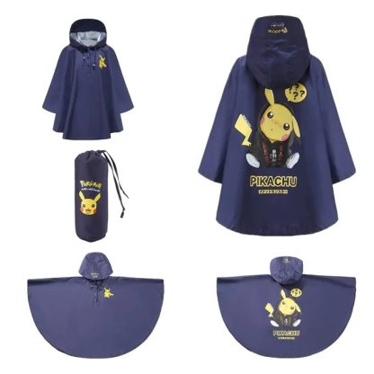 Pikachu Pokemon Regenumhang Jacke für Kinder – Bild 4