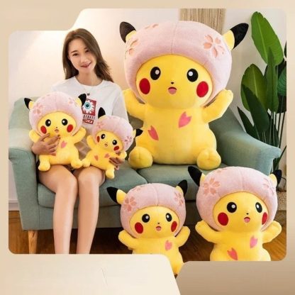 XXL Pikachu Sakura Stofftier (30cm oder 40cm) – Bild 4