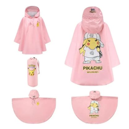 Pikachu Pokemon Regenumhang Jacke für Kinder – Bild 9