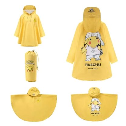 Pikachu Pokemon Regenumhang Jacke für Kinder – Bild 12