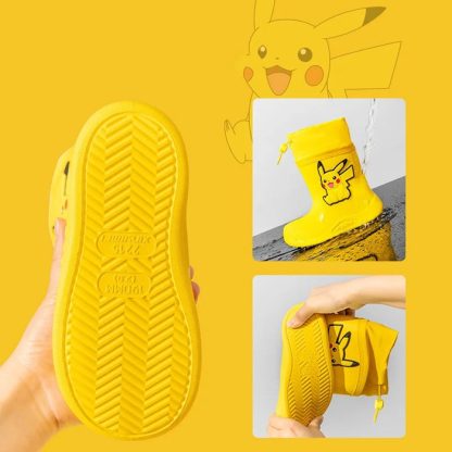 Kinder Gummistiefel mit Pikachu Pokemon Motiven – Bild 4