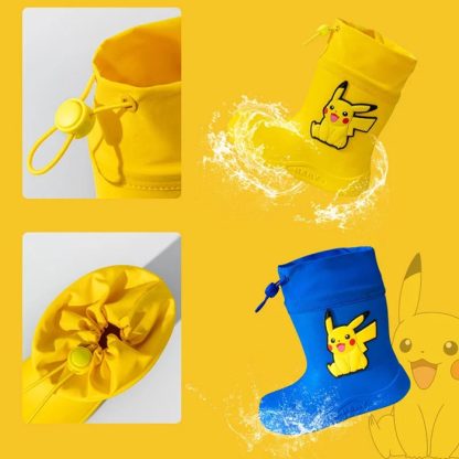 Kinder Gummistiefel mit Pikachu Pokemon Motiven – Bild 5
