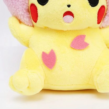 Sakura Pikachu Plüsch Pokemon Kuscheltier (ca. 16cm) – Bild 2