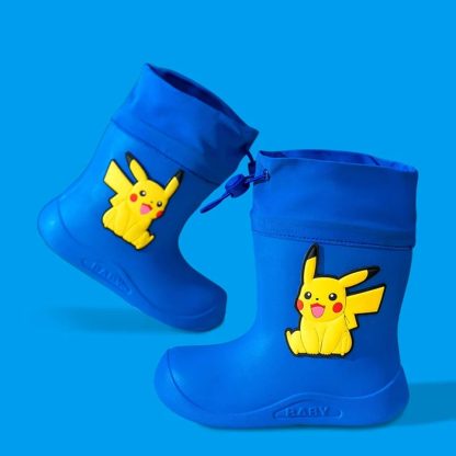 Kinder Gummistiefel mit Pikachu Pokemon Motiven – Bild 7