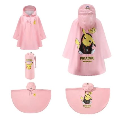 Pikachu Pokemon Regenumhang Jacke für Kinder – Bild 16