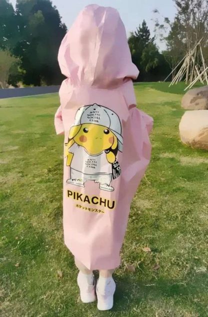 Pikachu Pokemon Regenumhang Jacke für Kinder – Bild 17