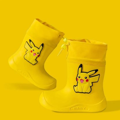 Kinder Gummistiefel mit Pikachu Pokemon Motiven – Bild 9