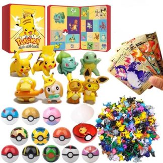 Pokemon Geschenkbox mit Karten, Figuren, Pokebälle