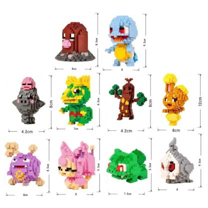 Pokemon Klemm-Bausteine in praktischer Geschenkbox Weihnacht – Bild 4