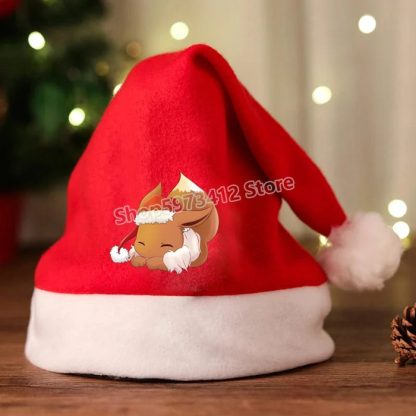 Weihnachtsmanmütze mit Pikachu oder Pokemon Motiv – Bild 11