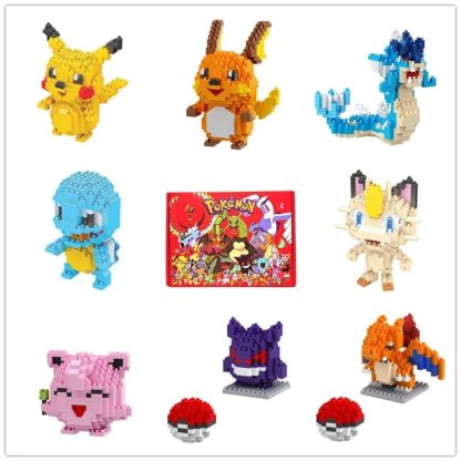 Pokemon Klemm-Bausteine in praktischer Geschenkbox Weihnacht – Bild 7
