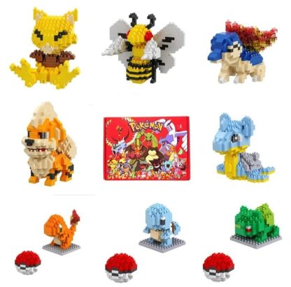 Pokemon Klemm-Bausteine in praktischer Geschenkbox Weihnacht – Bild 8