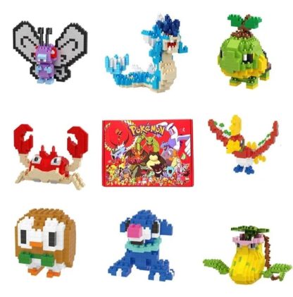 Pokemon Klemm-Bausteine in praktischer Geschenkbox Weihnacht – Bild 9