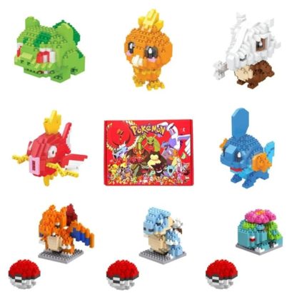 Pokemon Klemm-Bausteine in praktischer Geschenkbox Weihnacht – Bild 12