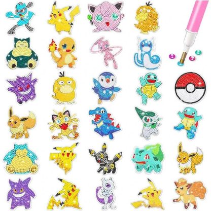 Pokemon Diamand DIY Aufkleber – Bild 3