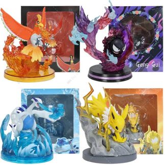 Ho-Oh Lugia Blitza Nebulak Gengar u. a. Pokemon Figuren