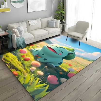 Glurak, Turtok, Bisasam u. a. Pokemon Teppich – Bild 9