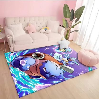 Glurak, Turtok, Bisasam u. a. Pokemon Teppich – Bild 10