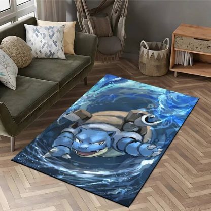 Glurak, Turtok, Bisasam u. a. Pokemon Teppich – Bild 11