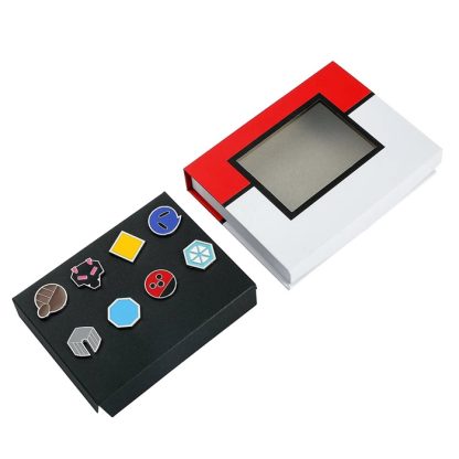 Pokemon Gym Badges im Set Kanto Johto Hoenn Sinnoh Unova Kalos – Bild 5
