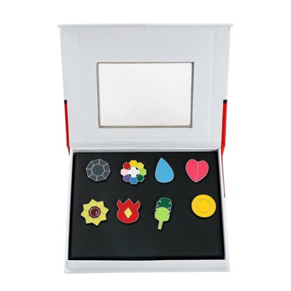 Pokemon Gym Badges im Set Kanto Johto Hoenn Sinnoh Unova Kalos – Bild 7