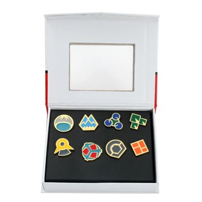 Pokemon Gym Badges im Set Kanto Johto Hoenn Sinnoh Unova Kalos – Bild 10