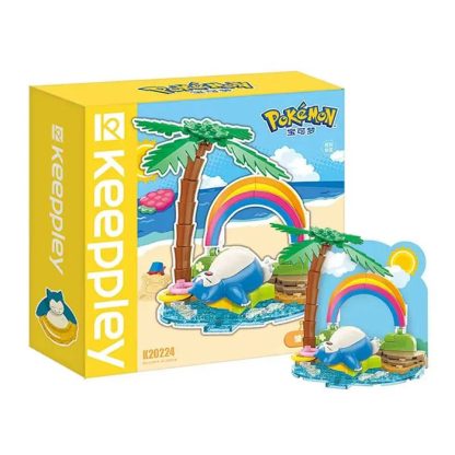 Niedliche Poke Baustein Spielzeuge - Pikachu, Evoli, Relaxo, Pichu oder Enton – Bild 7