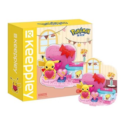 Niedliche Poke Baustein Spielzeuge - Pikachu, Evoli, Relaxo, Pichu oder Enton – Bild 10