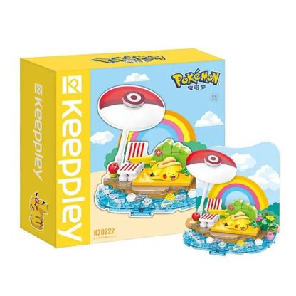 Niedliche Poke Baustein Spielzeuge - Pikachu, Evoli, Relaxo, Pichu oder Enton – Bild 12