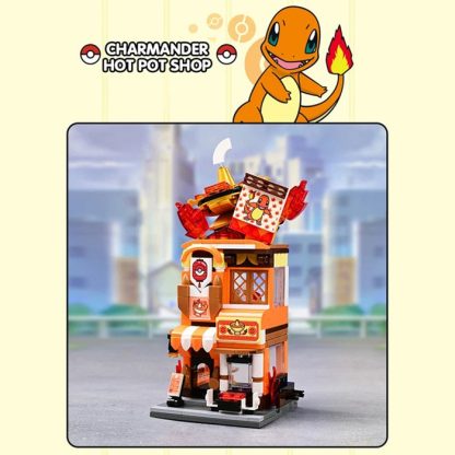 Pikachu, Glumanda, Schiggy oder Bisasam Shop Klemm-Baustein Sets – Bild 7