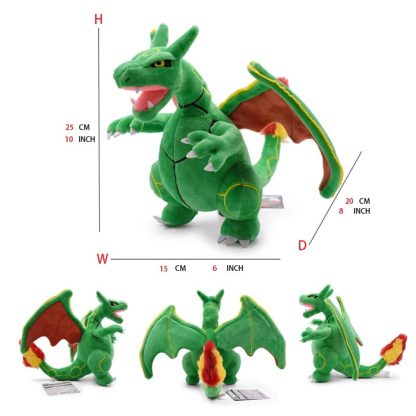 5 Stk. Gliurak Charizard Evolutionen Kuscheltiere Set – Bild 5