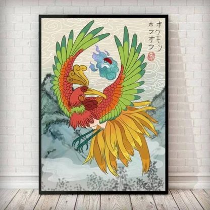 Pokemon Wand Canvas Poster in japanischen Stil - viele Motive – Bild 14