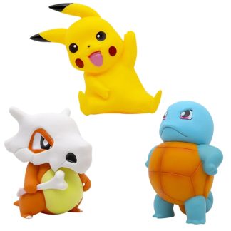 Große (ca. 16cm) Pikachu, Tragosso Cubone oder Schiggy Squirtle Action Figur