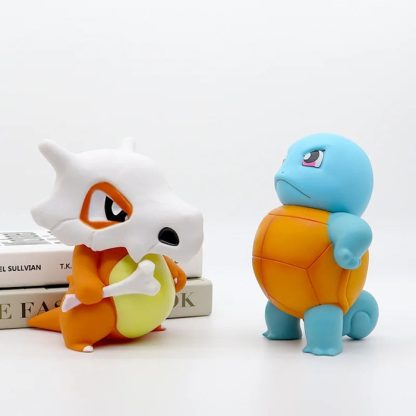 Große (ca. 16cm) Pikachu, Tragosso Cubone oder Schiggy Squirtle Action Figur – Bild 2