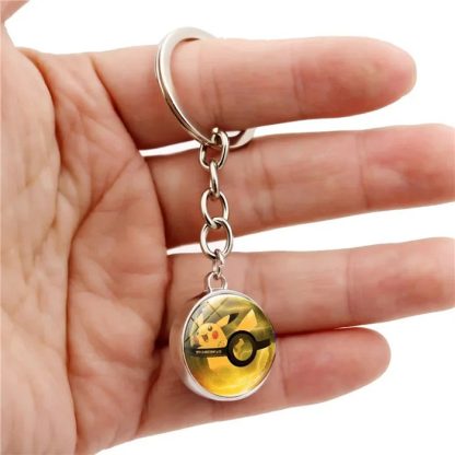 Pokemon Poke Ball Schlüsselanhänger - viele Motive – Bild 2