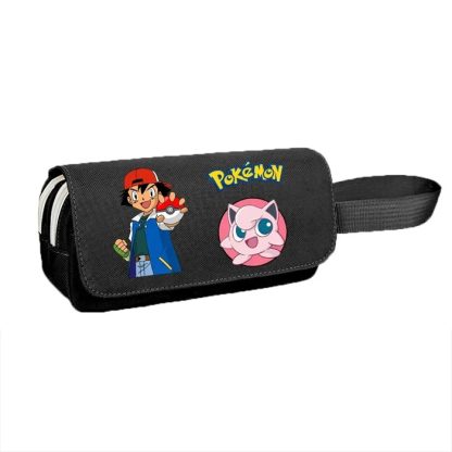 Pikachu Stifttasche Federmappe (21x11x7cm) in vielen Farben – Bild 3