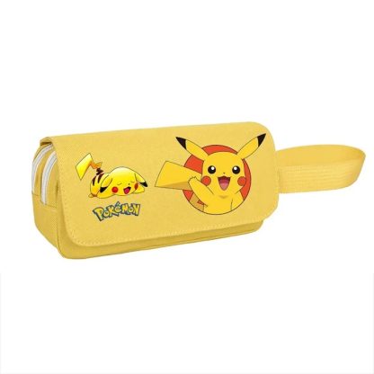 Pikachu Stifttasche Federmappe (21x11x7cm) in vielen Farben – Bild 8