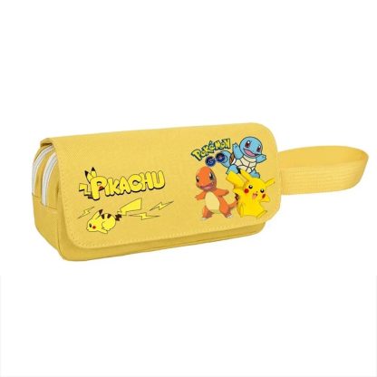 Pikachu Stifttasche Federmappe (21x11x7cm) in vielen Farben – Bild 14