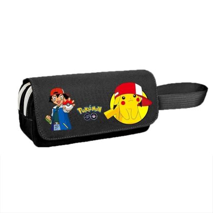 Pikachu Stifttasche Federmappe (21x11x7cm) in vielen Farben – Bild 15