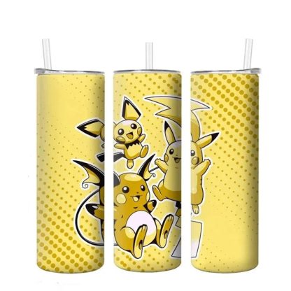 Pokemon Pikachu Stainless Steel Thermo Becher in vielen Motiven (600ml) – Bild 8