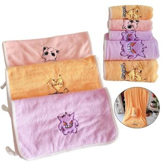 Pokemon Coral Velvet Handtücher