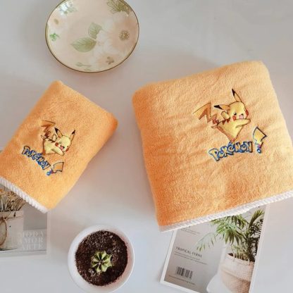 Pokemon Coral Velvet Handtücher – Bild 5