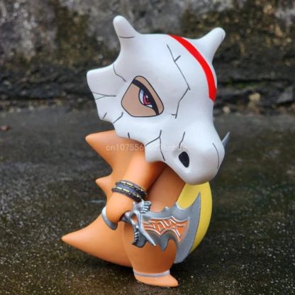 Detailreiche Tragosso Cubone Figur (ca. 14cm) Pokemon Figur – Bild 3