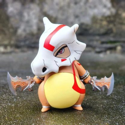 Detailreiche Tragosso Cubone Figur (ca. 14cm) Pokemon Figur – Bild 4